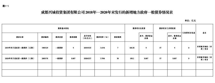 开云电子体育（China）官方网站-2018年—2020年末发行的新增地方政府一般债券情况表